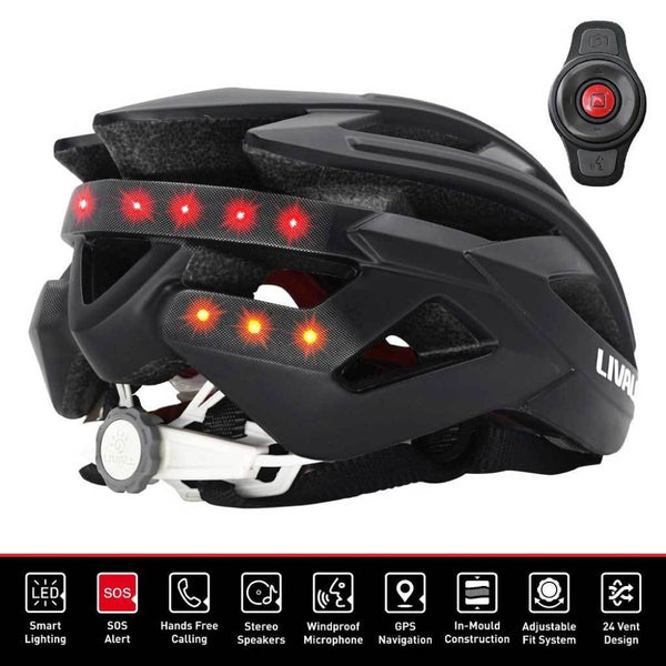 Casque vélo bluetooth Livall bling helmet BH60 White taille M-L