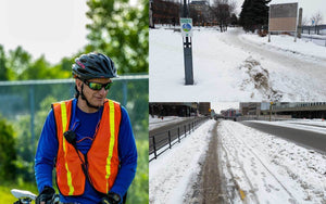 The hazards of winter cycling