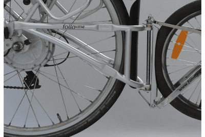 Bike + FollowMe Tandem trailabike + bike trailer