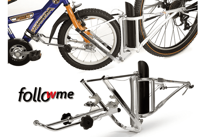 FollowMe Tandem parent child bicycle coupling