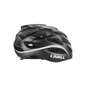LIVALL BH62 Smart cycling helmet side view - Matte with black & white color