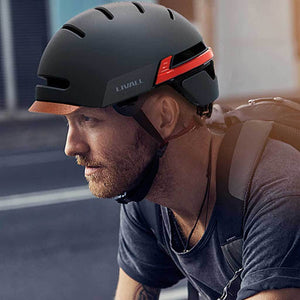 Wearing LIVALL BH51M Smart Urban Helmet Graphite Black