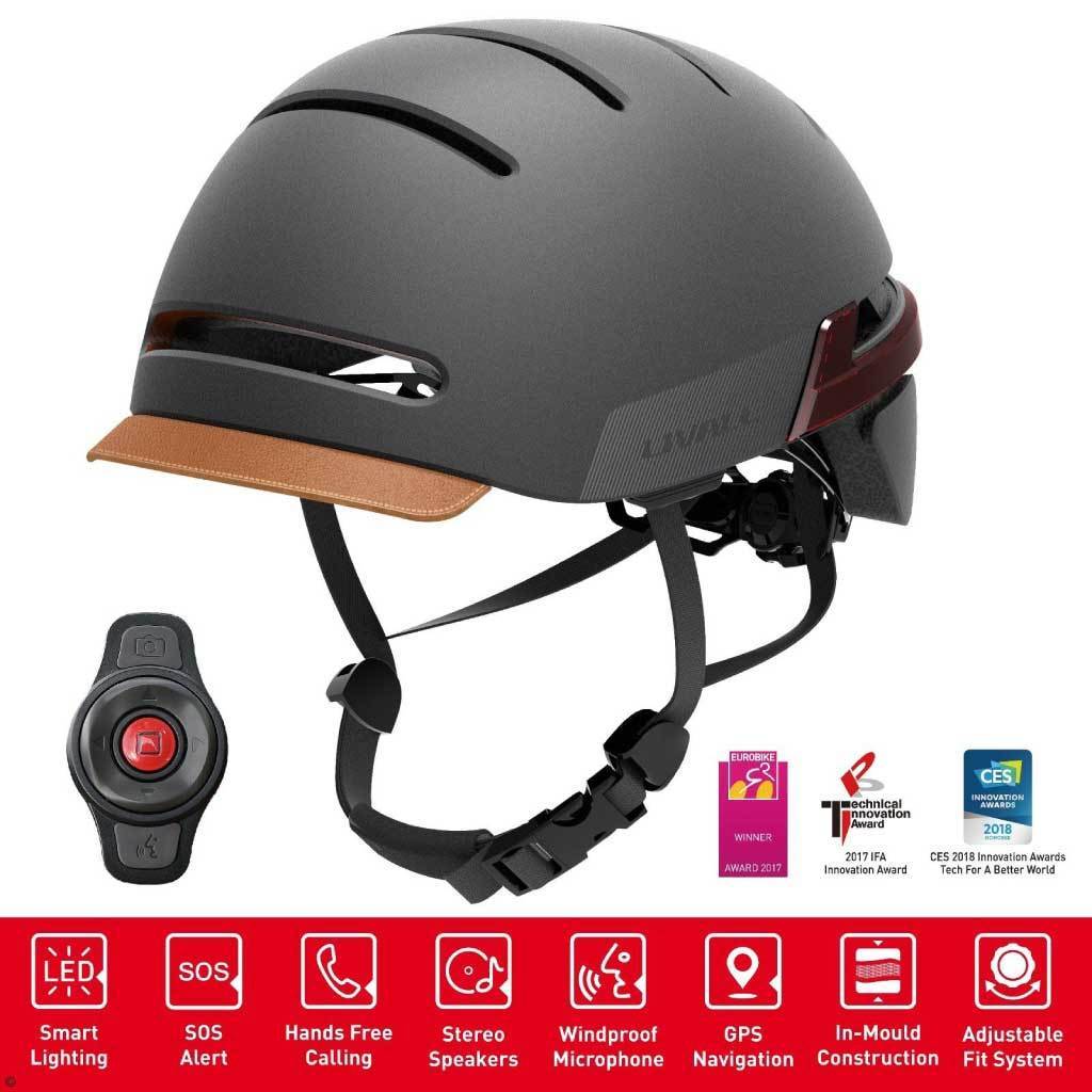 allintitile: smart bike helmet LIVALL Smart Urban Cycle Helmet BH51M & Controller - Graphite Black