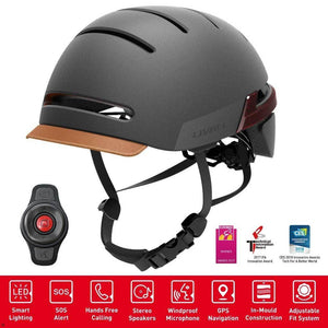 LIVALL BH51M Smart Urban Helmet Graphite Black - Functions & Handlebar controls 
