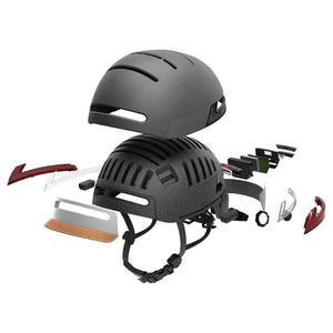 LIVALL BH51M Smart Urban Helmet Graphite Black - Exploded Diagram