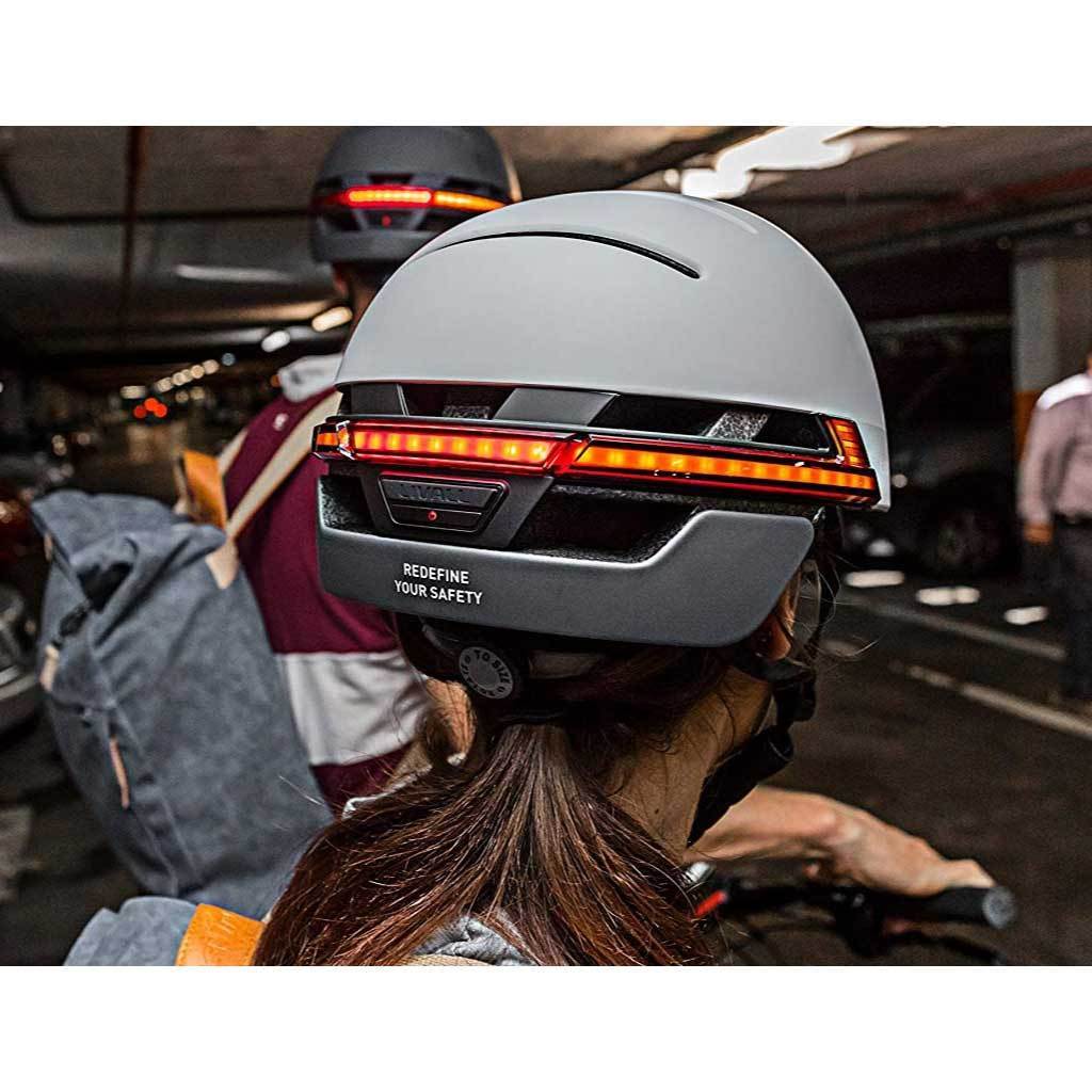 LIVALL Smart Urban Cycle Helmet BH51T & Controller - Sandstone Grey
