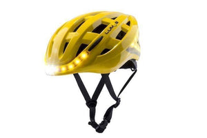 Lumos Helmet Yellow Lumos Kickstart Bicycle Helmet