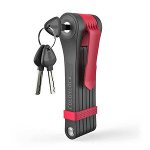 Foldylock Clipster - Lock and Keys - Red